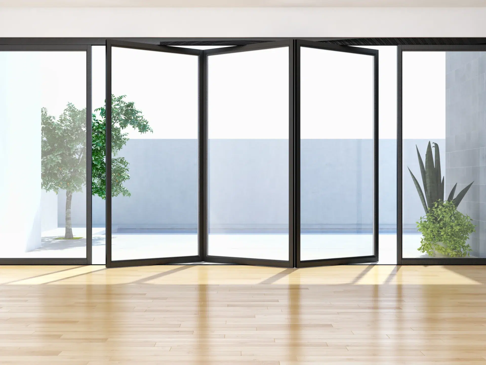VLX 100 Bifold / Folding Door in Houston, TX | Westlight Windows Houston - detail 1