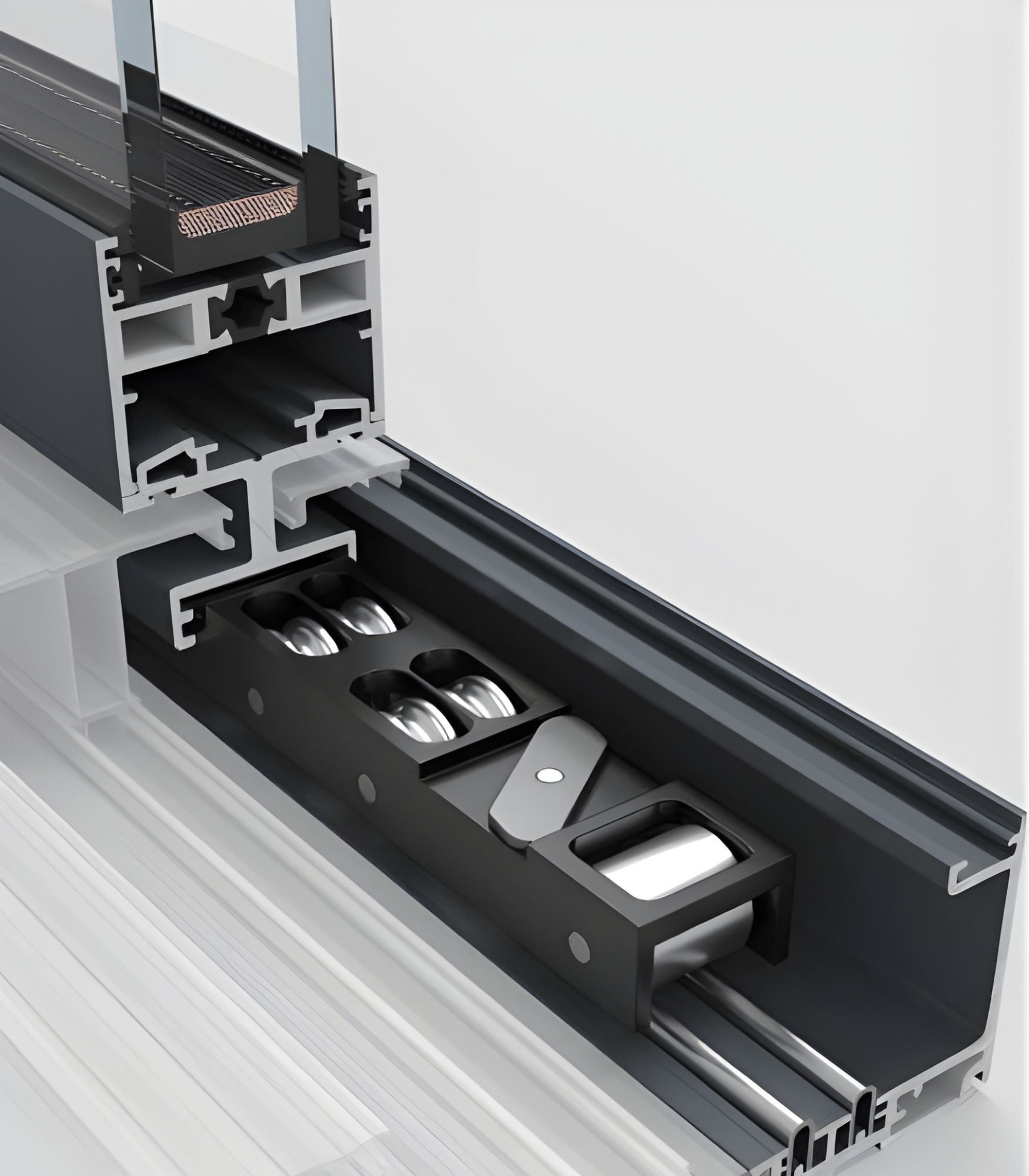 VLX 138 Panoramic Sliding Door in Houston, TX | Westlight Windows Houston - detail 7